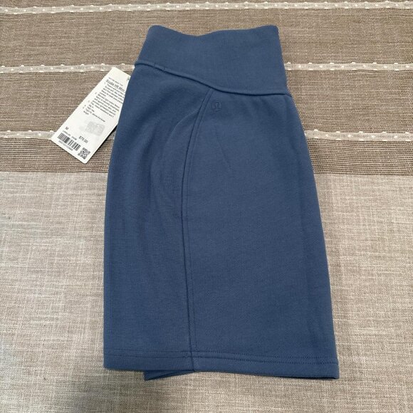 Blue Lululemon Scuba HR Mini Skirt - Picture 2 of 4